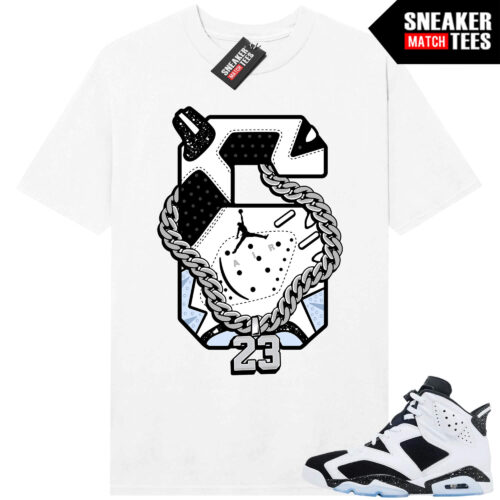 Jordan 6 Oreo Sneaker Match Graphic tees White Big Retro 6
