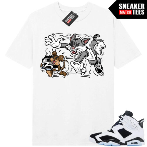 Jordan 6 Oreo Sneaker Match Graphic tees White Finessed