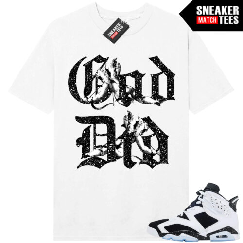 Jordan 6 Oreo Sneaker Match Graphic tees White God Did