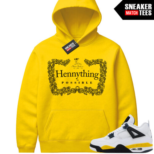 Tour Yellow 4 AJ4 Sneaker Match Hoodies Hennything