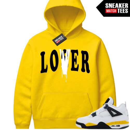 Tour Yellow 4 AJ4 Sneaker Match Hoodies Lover