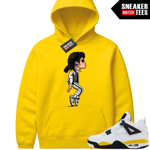 Tour Yellow 4 AJ4 Sneaker Match Hoodies MJ Dance