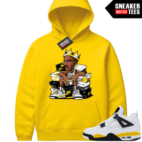 Tour Yellow 4 AJ4 Sneaker Match Hoodies MJ Sneaker King