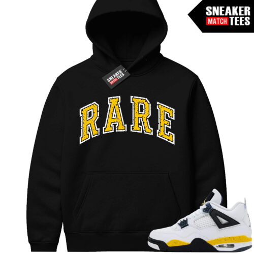 Tour Yellow 4 AJ4 Sneaker Match Hoodies Rare Arch Logo - Image 3