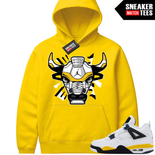 Tour Yellow 4 AJ4 Sneaker Match Hoodies Retro Bull