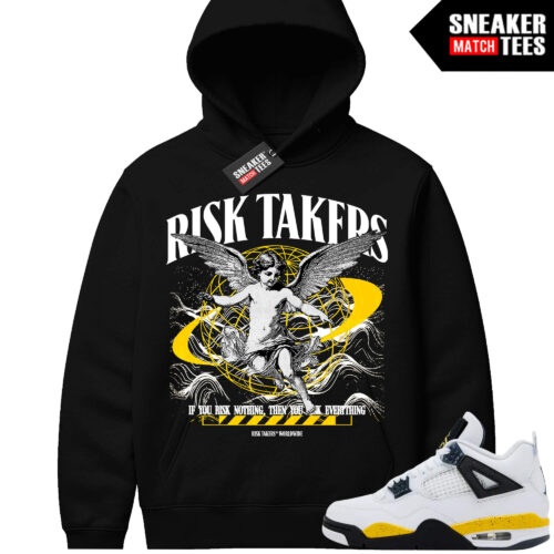 Tour Yellow 4 AJ4 Sneaker Match Hoodies Risktakers Worldwide - Image 3