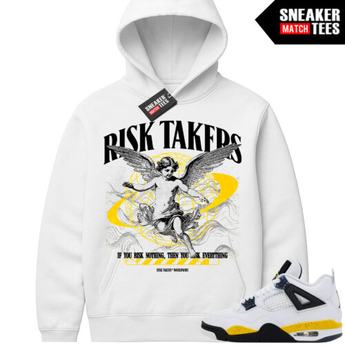 Tour Yellow 4 AJ4 Sneaker Match Hoodies Risktakers Worldwide - Image 4