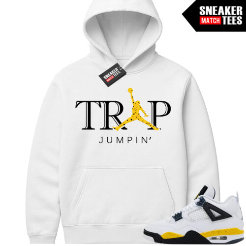 Tour Yellow 4 AJ4 Sneaker Match Hoodies Trap Jumpin - Image 4