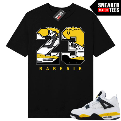 Tour Yellow 4 AJ4 Sneaker Match Tees 23 Drip - Image 3