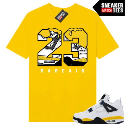 Tour Yellow 4 AJ4 Sneaker Match Tees 23 Drip