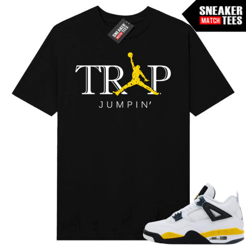 Tour Yellow 4 AJ4 Sneaker Match Tees Trap Jumpin - Image 3