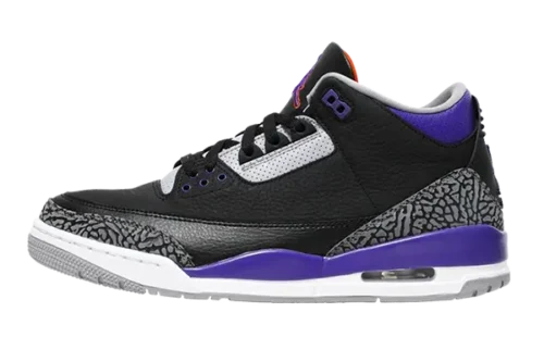 Court Purple 3s