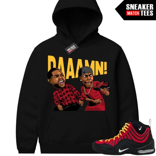 Air Bakin Varsity Red 2026 Sneaker Match Hoodies DAAAMN