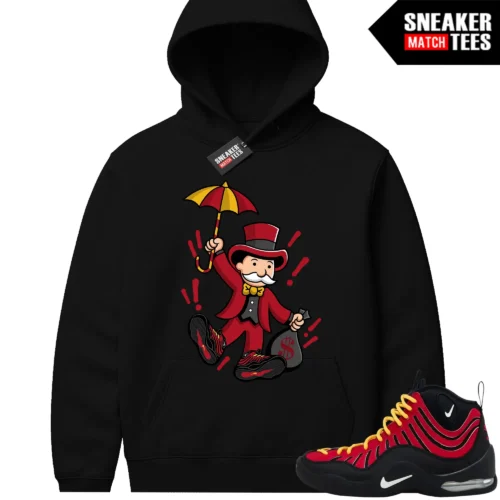 Air Bakin Varsity Red 2026 Sneaker Match Hoodies Monopoly Kicks
