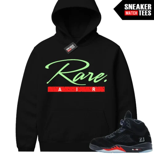 Halloween 5s AJ5 Sneaker Match Hoodies RARE Script