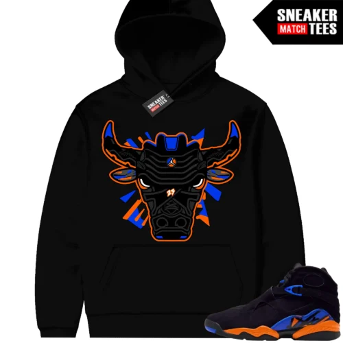 Knicks 8 Sneaker Match Hoodies Retro Bull