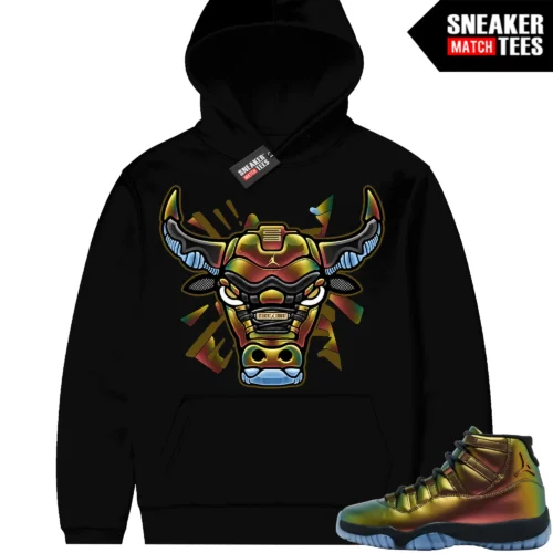 Magic Ball 11s Sneaker Match Hoodies Retro Bull