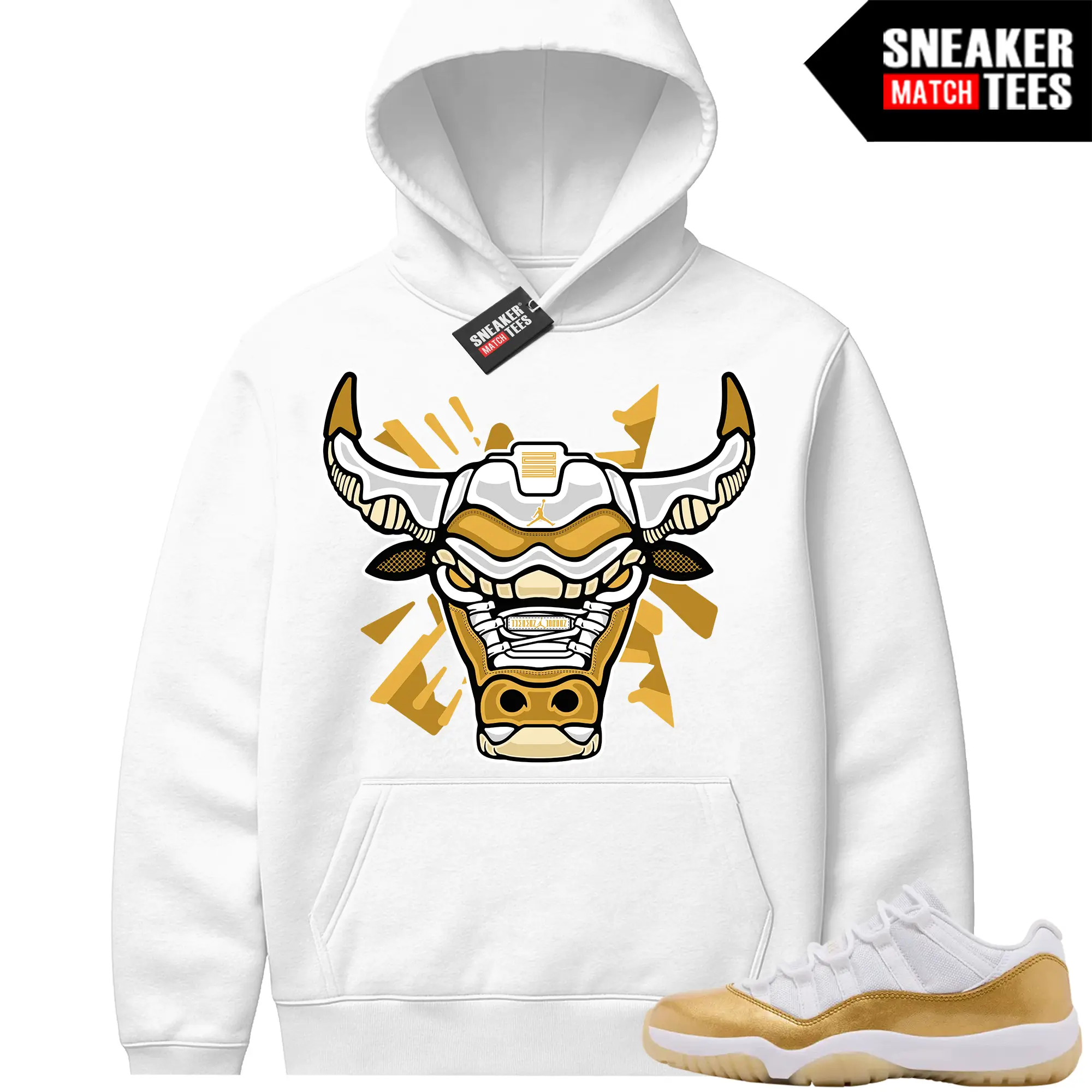 Mothers Day 11s Low Sneaker Match Hoodies Retro Bull
