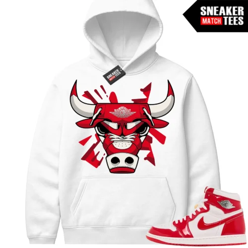 Nails and Grails 1s Sneaker Match Hoodies Retro Bull