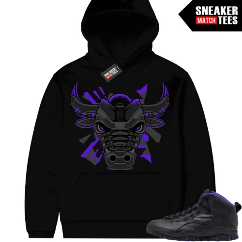 Sacramento 10s Sneaker Match Hoodies Retro Bull